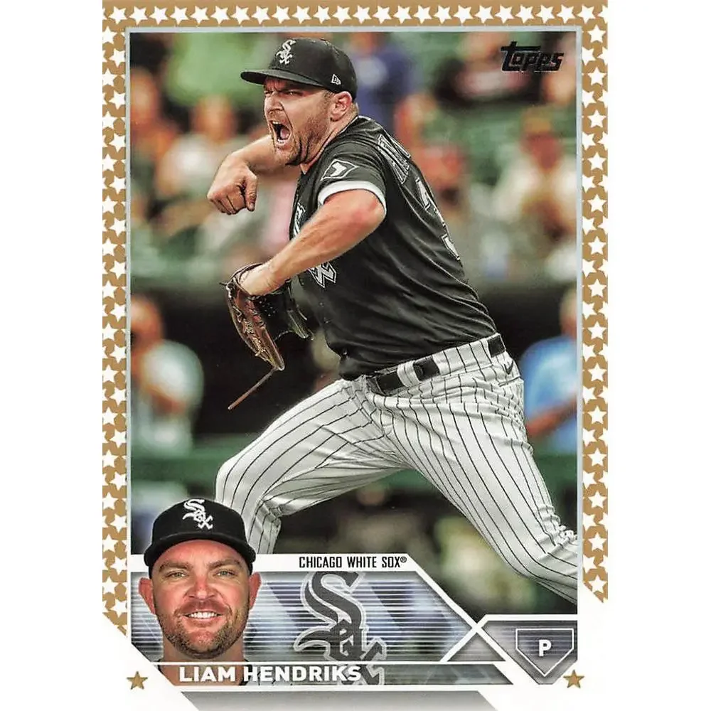 2023 Topps Gold Star Liam Hendriks #175 Chicago White Sox